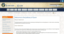 Desktop Screenshot of guamcourts.org